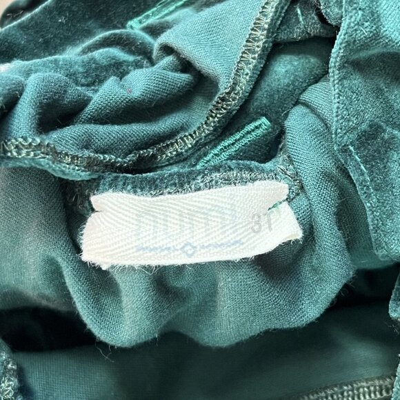 Numi Emerald Green Velvet Pinafore 3T - Picture 3 of 8